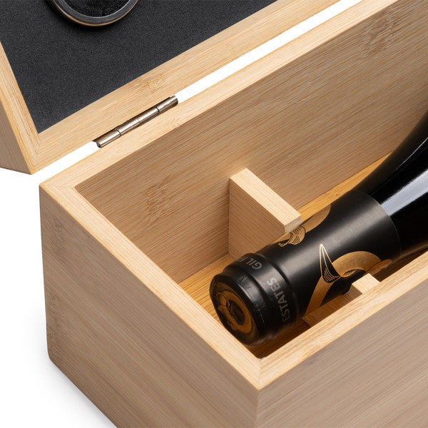 Cofanetto in Legno Rowan | Set portabottiglie