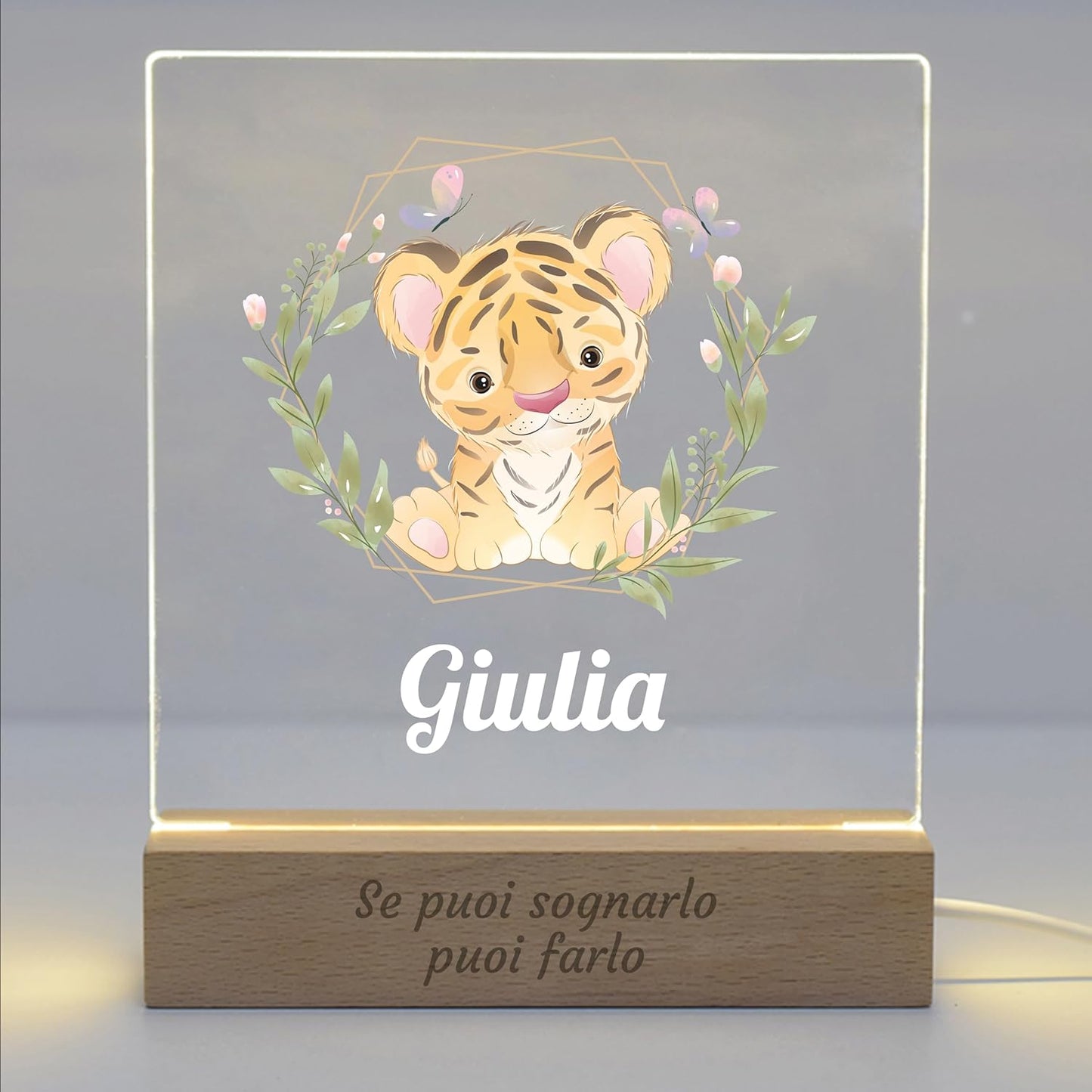 Targa Giungla - Luce Led