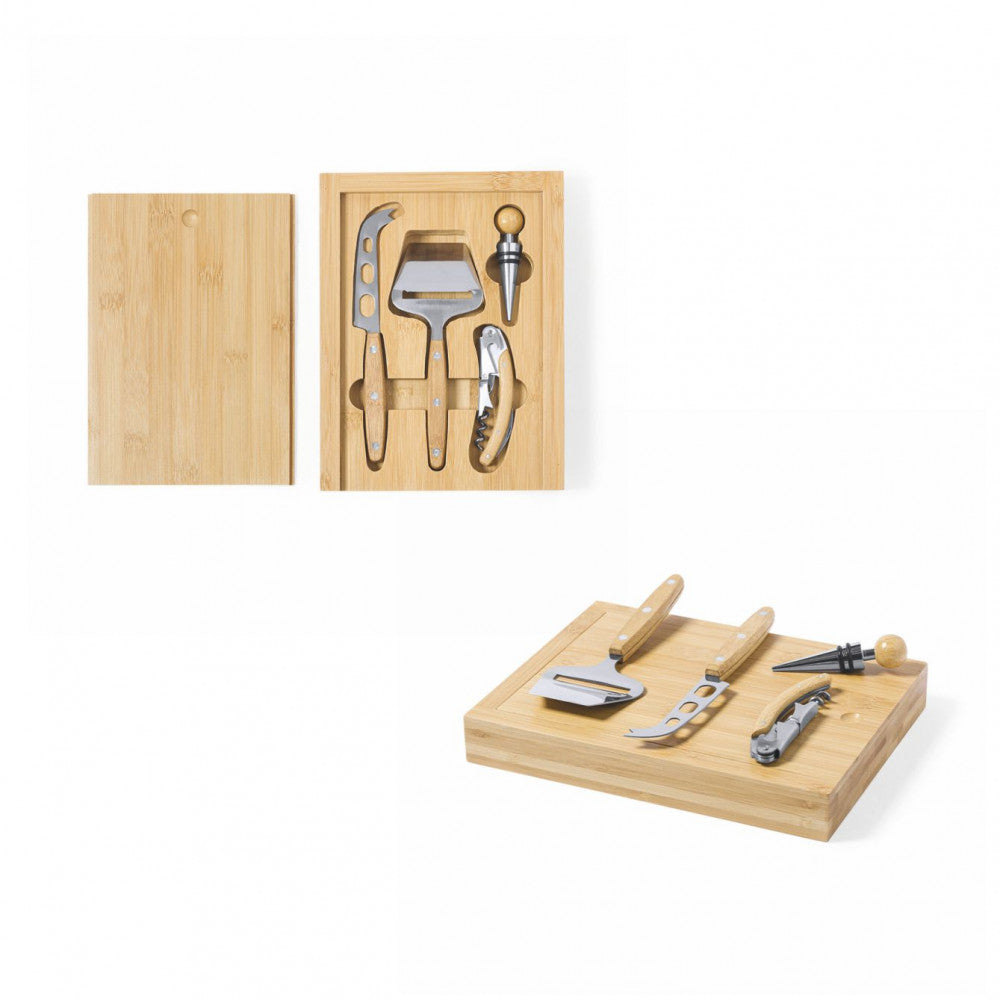 Set Vino e Formaggi in Bamboo Formy