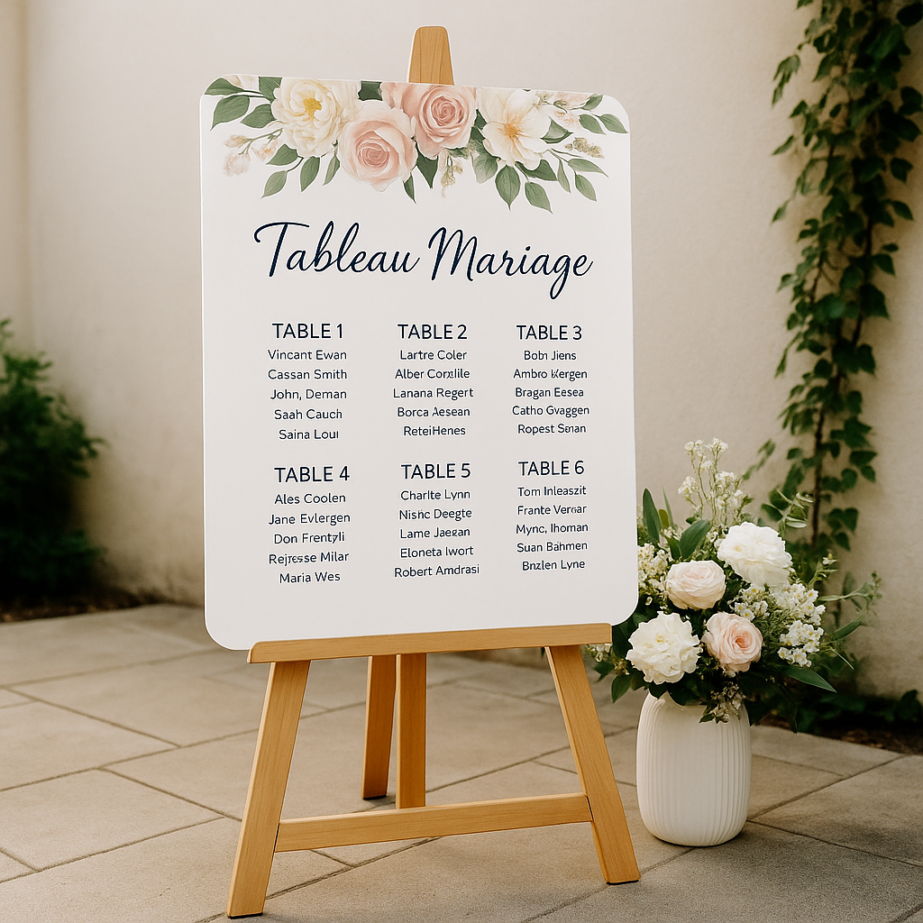 Tableau Mariage