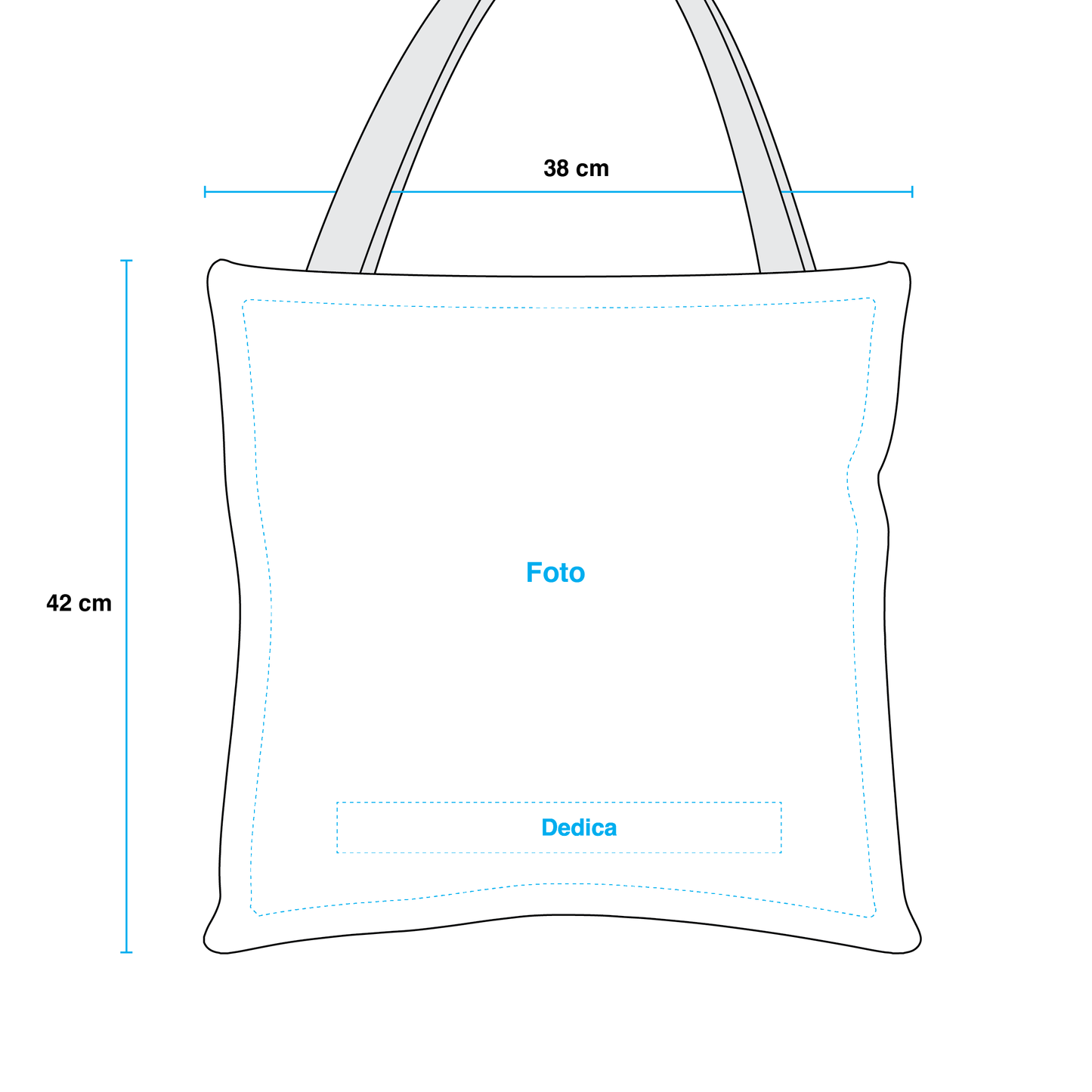 Gaia - Shopper in cotone