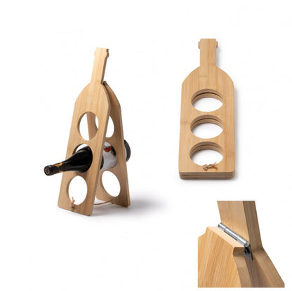 Portabottiglie in Legno Kendrik
