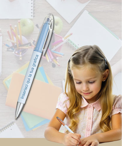 Penna con Evidenziatore integrato