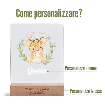 Targa Giungla - Luce Led