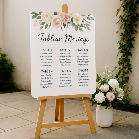 Tableau Mariage