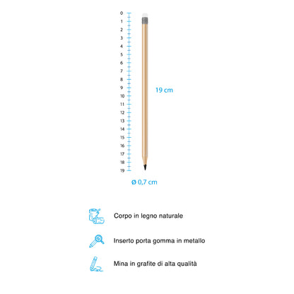 Matita in Legno - Centro Stampa Digitale Point