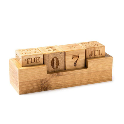 Calendario Perpetuo in Bamboo