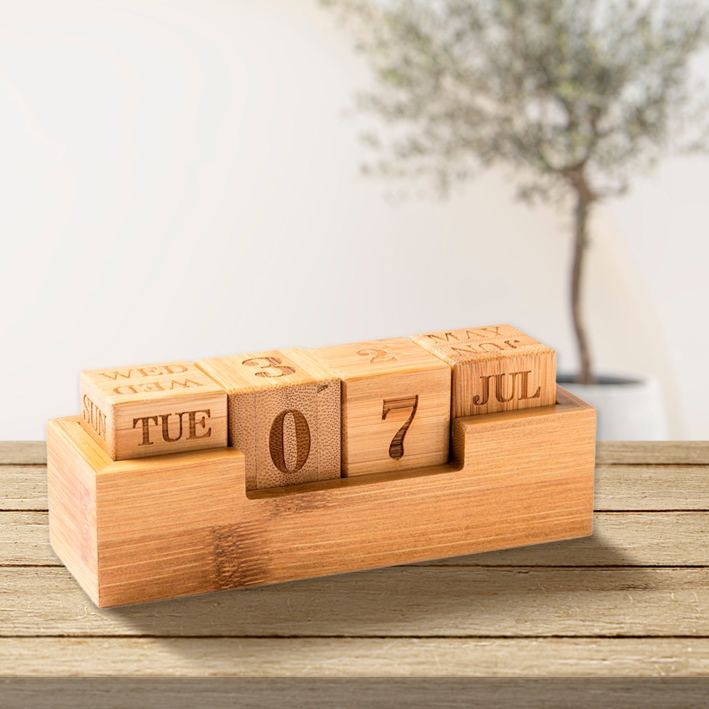 Calendario Perpetuo in Bamboo