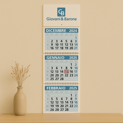 Calendario Trittico