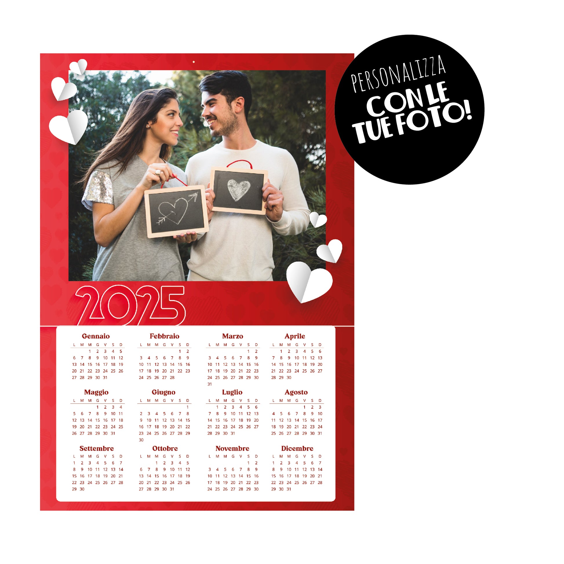 Calendario Fotografico Monopagina - Centro Stampa Digitale Point