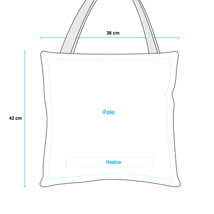 Gaia - Shopper in cotone