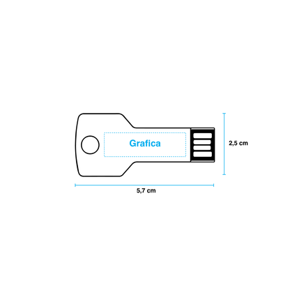 Chiavetta USB a Forma di Chiave