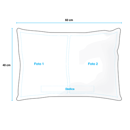 Cuscino Matrimoniale in poliestere