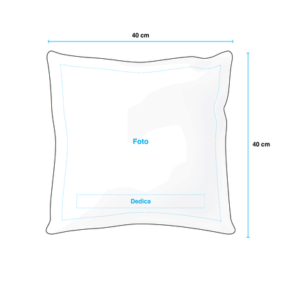 Cuscino Quadrato in poliestere