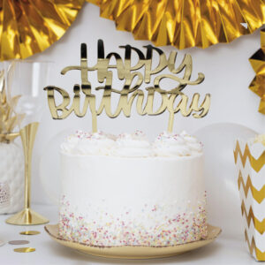Cake Topper in plexiglass