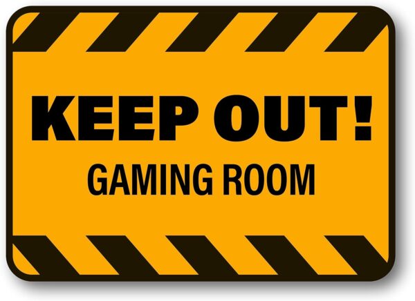 Targhe da parete Gamers 20x15 cm. - immagine 12