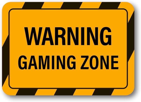 Targhe da parete Gamers 20x15 cm. - immagine 8