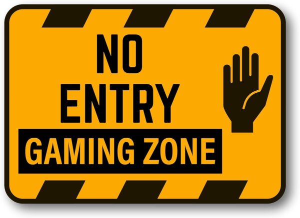 Targhe da parete Gamers 20x15 cm. - immagine 15