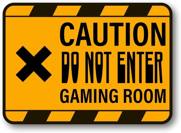 Targhe da parete Gamers 20x15 cm. - immagine 11