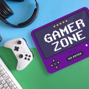 Targa Gamer Zone 20x30 cm.
