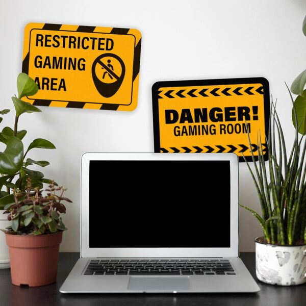 Targhe da parete Gamers 20x15 cm. - immagine 7