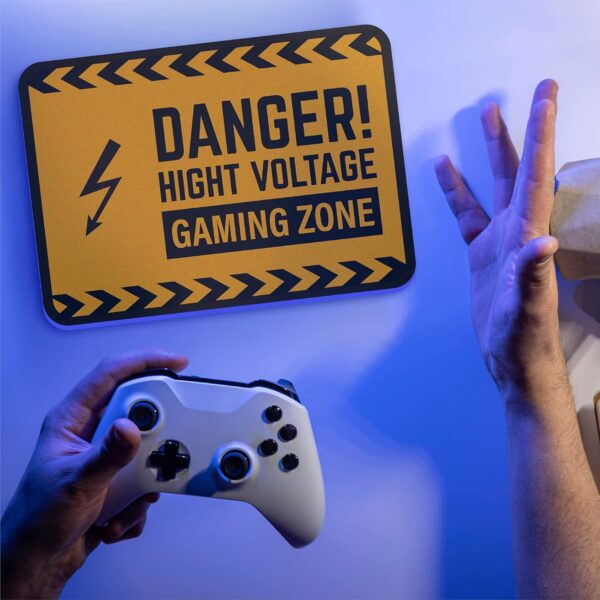 Targhe da parete Gamers 20x15 cm. - immagine 2