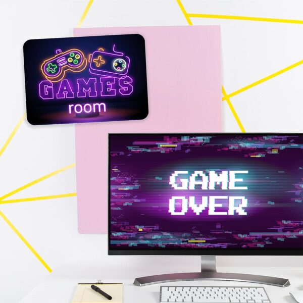 Targa Games Room 20x30 cm. - immagine 3