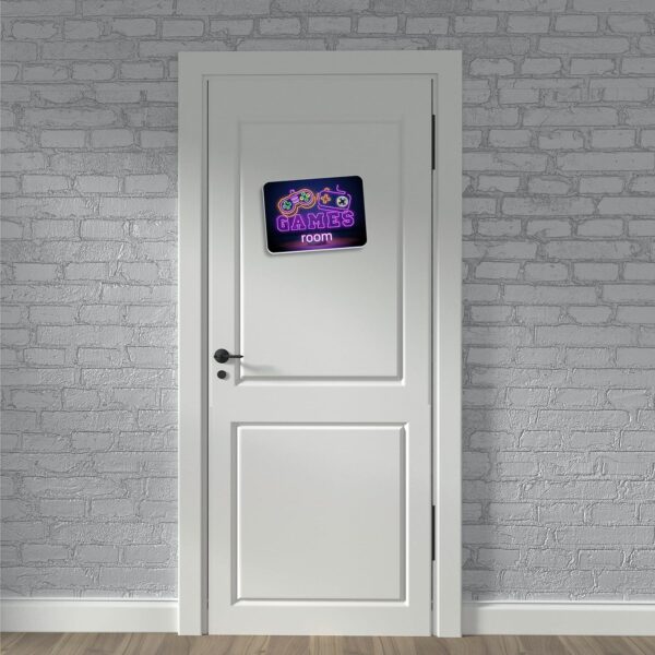 Targa Games Room 20x30 cm. - immagine 4