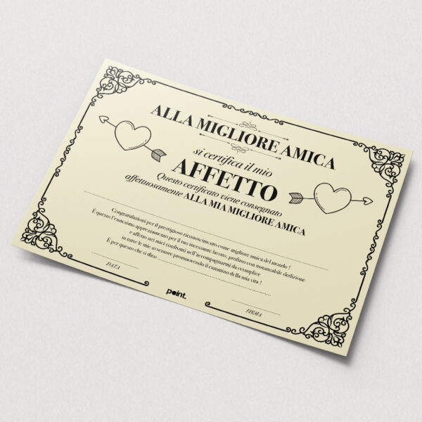 Attestati compilabili d'amore - immagine 8