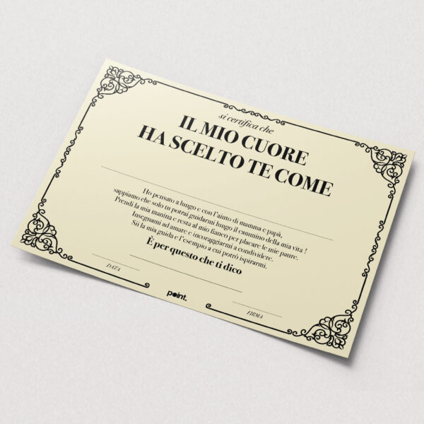 Attestati compilabili d'amore - immagine 12