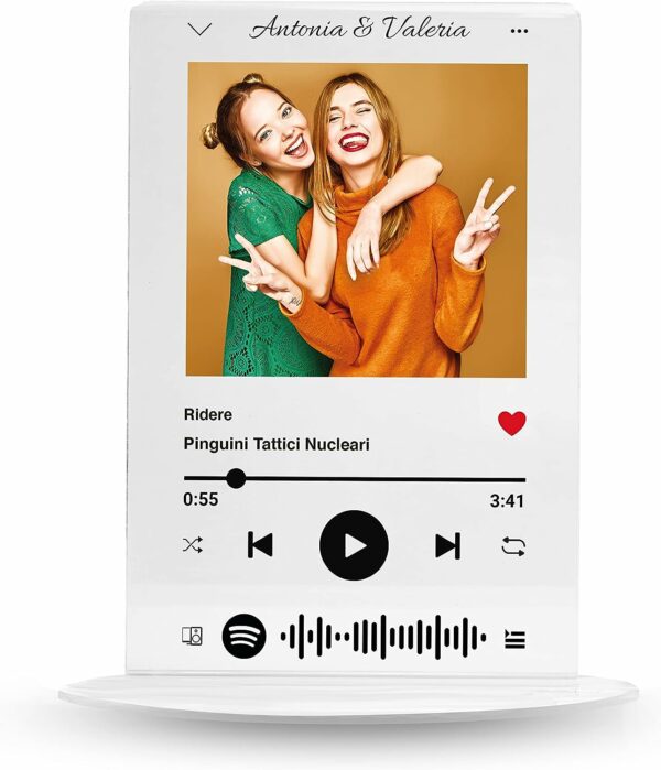 Targa Spotify con dedica - immagine 7