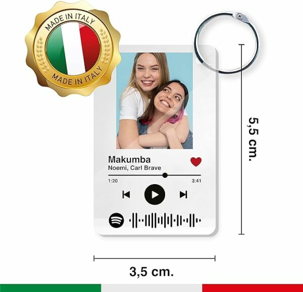 Portachiavi Spotify - immagine 2