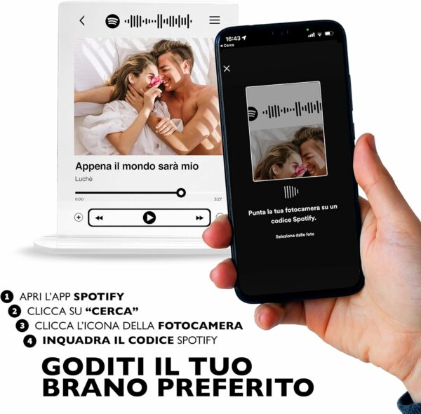 Targa Spotify Minimal - immagine 6