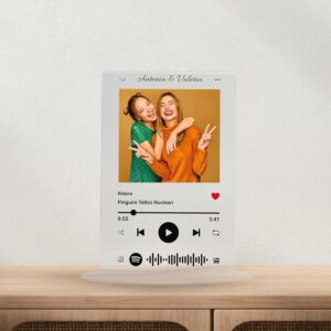 Targa Spotify con dedica